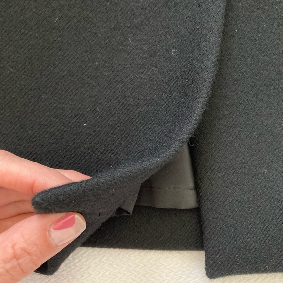 J. Crew Double-Serge Wool Black Pencil Skirt - Picture 10 of 12